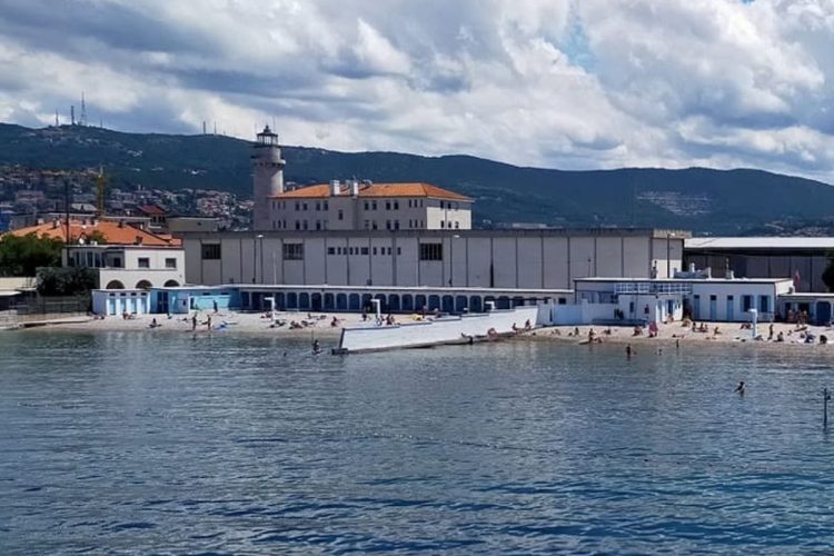 La spiaggia Pedocin di Trieste