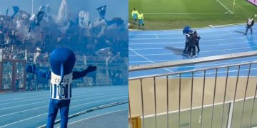 La mascotte del Pescara Ciuffo