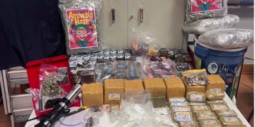 Tutta la droga sequestrata a Campagnano di Roma, una villetta nascondeva un centro di smistamento droga. La polizia ha sequestrato 42 kg di stupefacenti e attrezzature sofisticate
