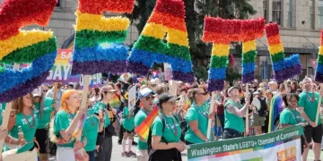 Fifa vieta il Pride Match Day a Seattle - nella foto, le celebrazioni della manifestazione