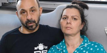 Angela e Massimo, primo piano della coppia
