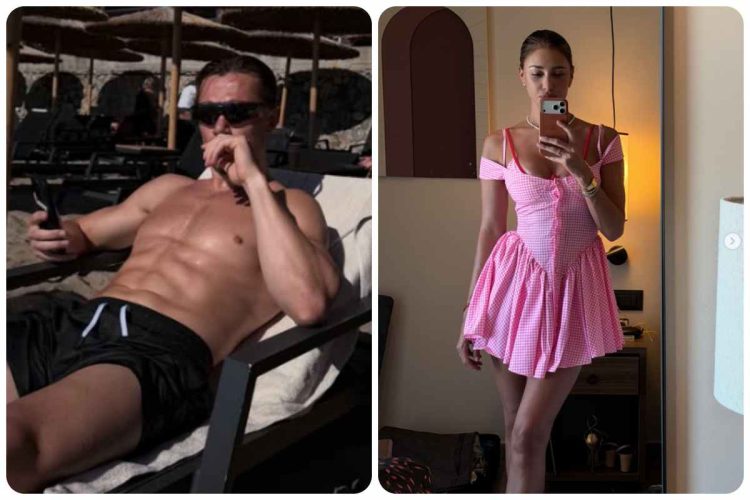 Belen e il nuovo fidanzato Gaetano in vacanza in Grecia