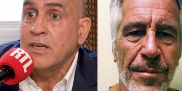 Caso Epstein, morto in Francia il reclutatore di modelle Daniel Siad - nella foto, Siad e Epstein