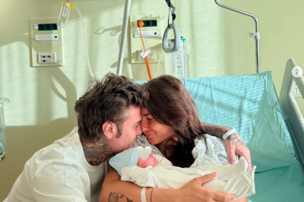 Fedez e la compagna Giulia in ospedale