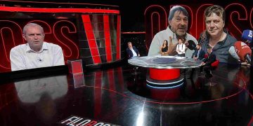 De Magistris nello studio Rai di Filorosso