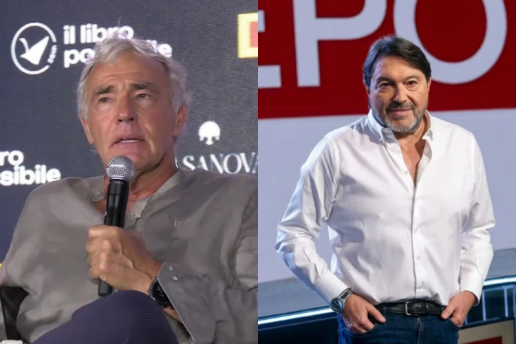 Massimo Giletti nuovo conduttore di Report? - nella foto, Giletti e Ranucci