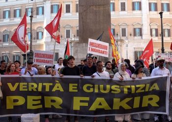 Manifestazione per Fakir a Roma