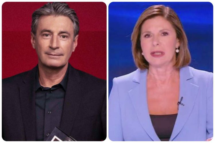 Milo Infante e Bianca Berlinguer