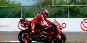 Marc Marquez sulla sua Ducati