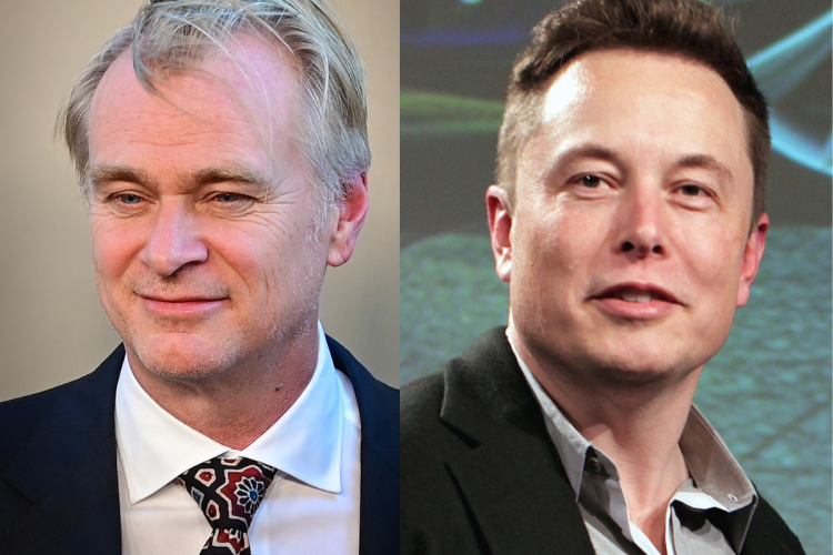 Christopher Nolan e Elon Musk
