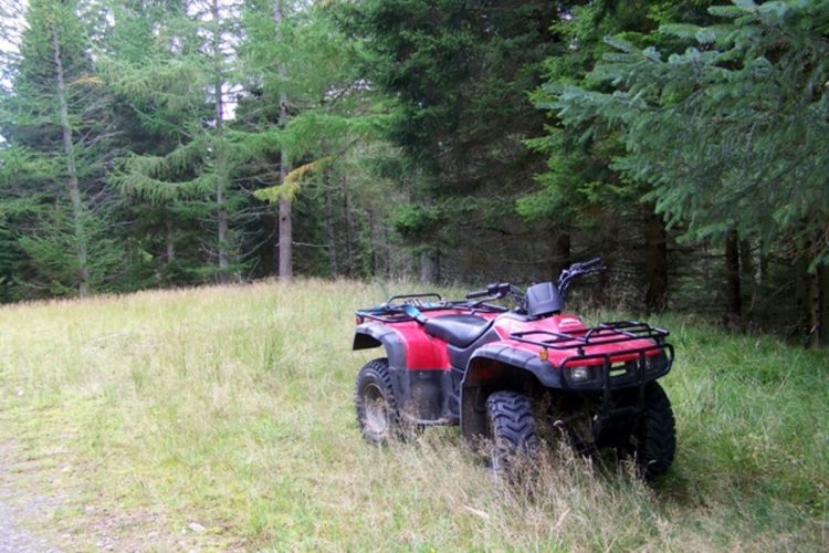 Quad bike, Glen Doll - geograph.org.uk - 1534420.jpg