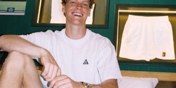Primo piano del campione Sinner