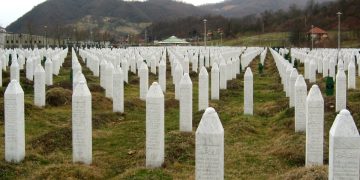 Srebrenica massacre memorial gravestones 2009 1.jpg