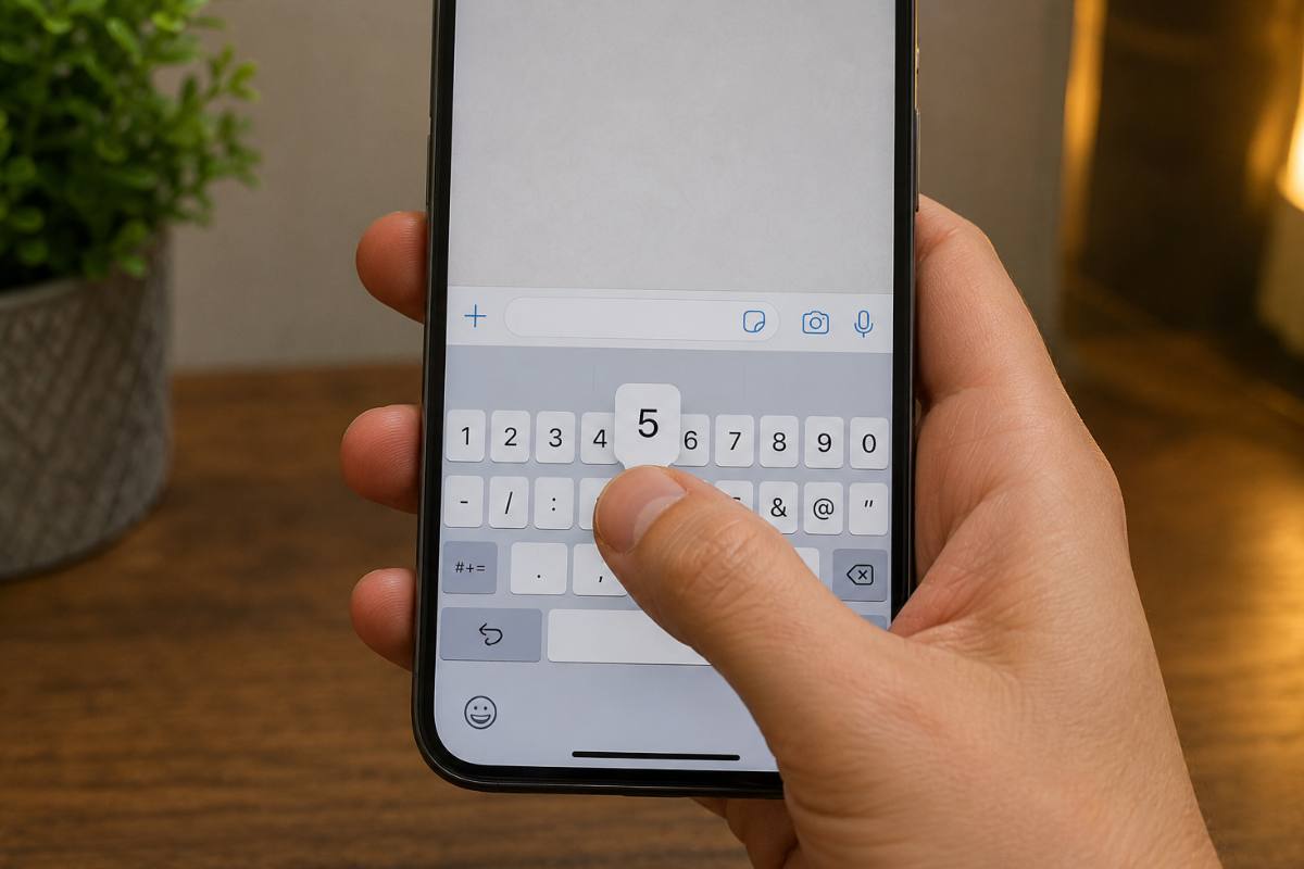 Tastiera di un Android