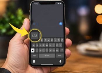 Zoom sulla tastiera del telefono