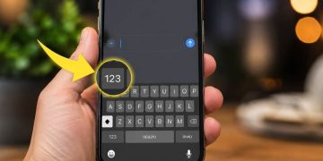 Zoom sulla tastiera del telefono