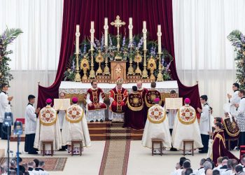 Una cerimonia dei lefebvriani