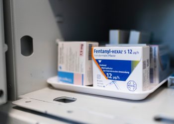 Una confezione di fentanyl