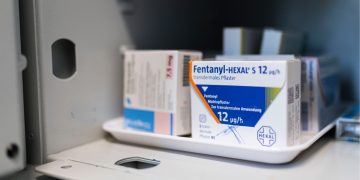 Una confezione di fentanyl
