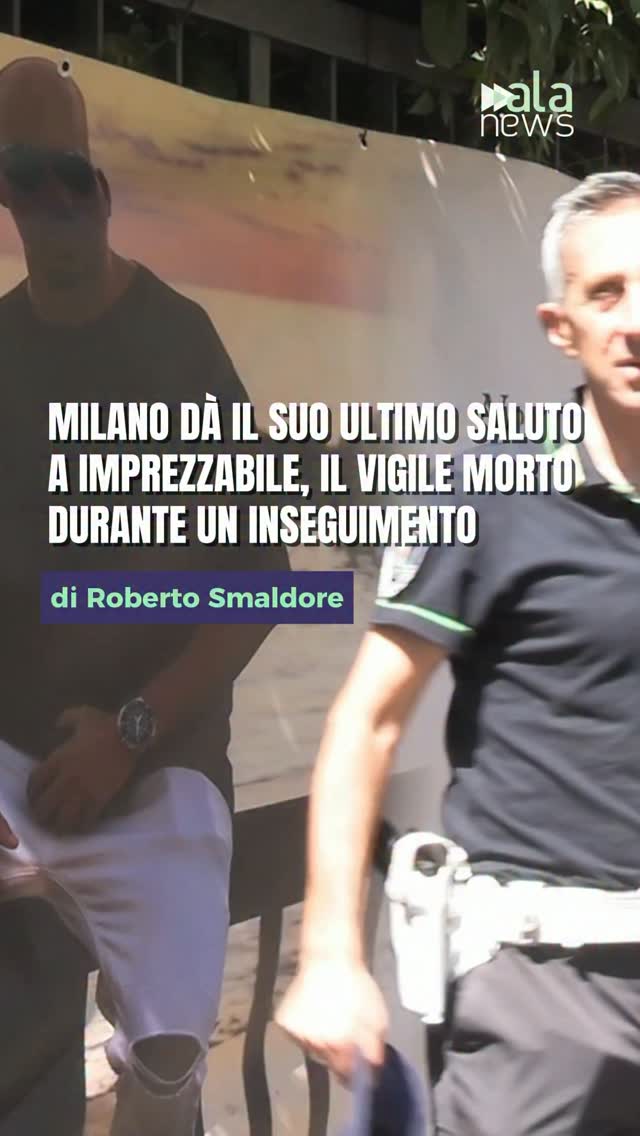 Milano saluta Francesco Imprezzabile
