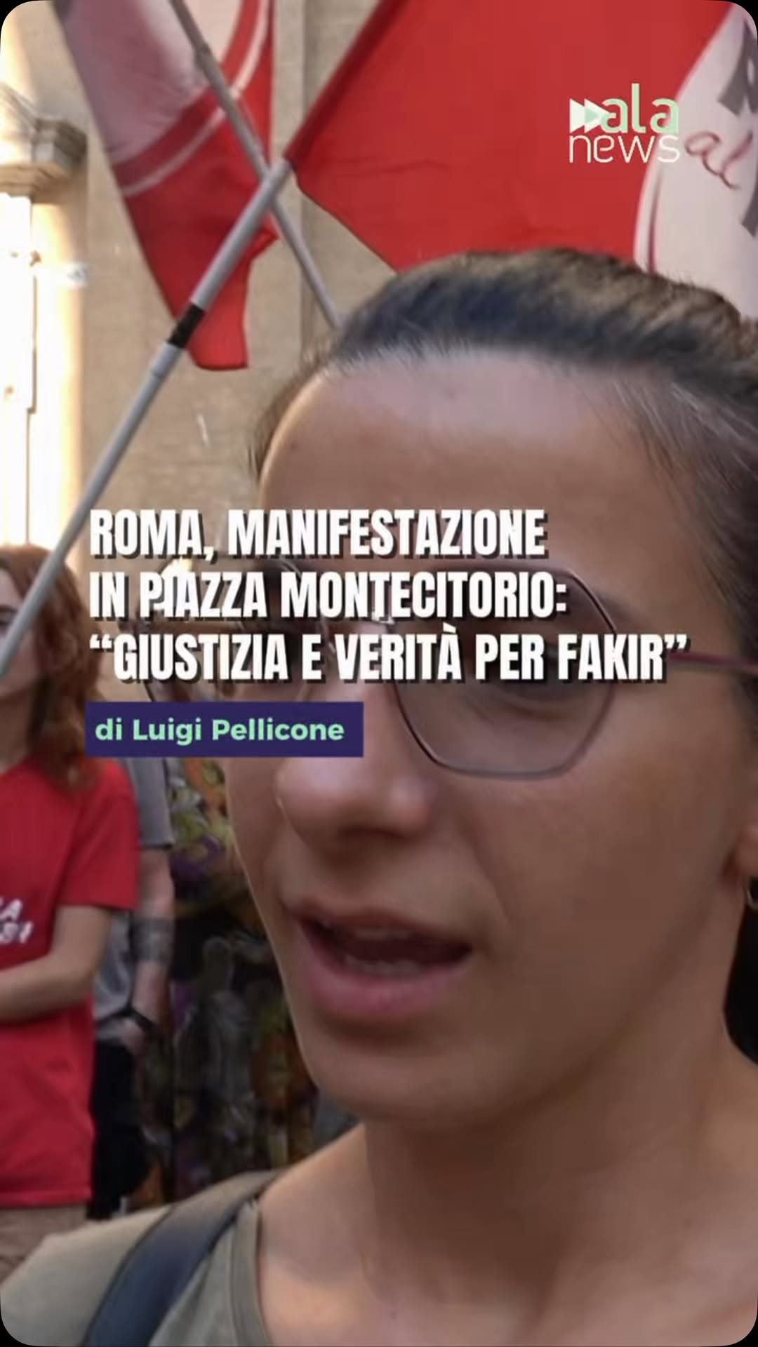 Manifestazione in piazza Montecitorio per chiedere “verità e giustizia” per Abd…