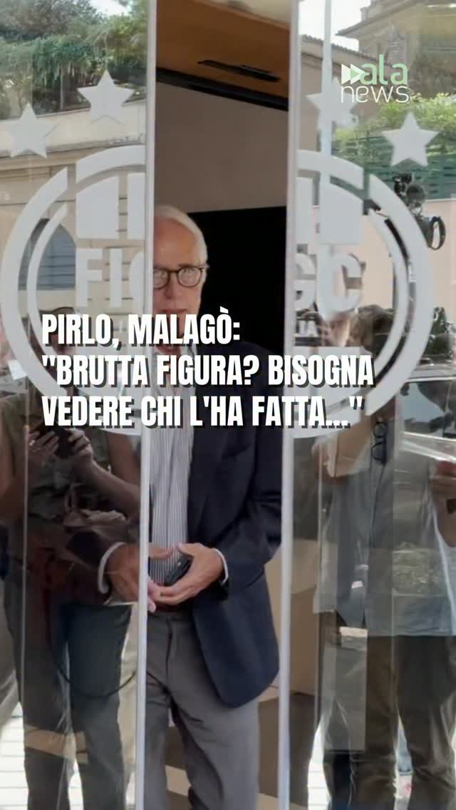 “Brutta figura? Bisogna vedere chi l’ha fatta…”. Con una battuta, Giovanni Ma…