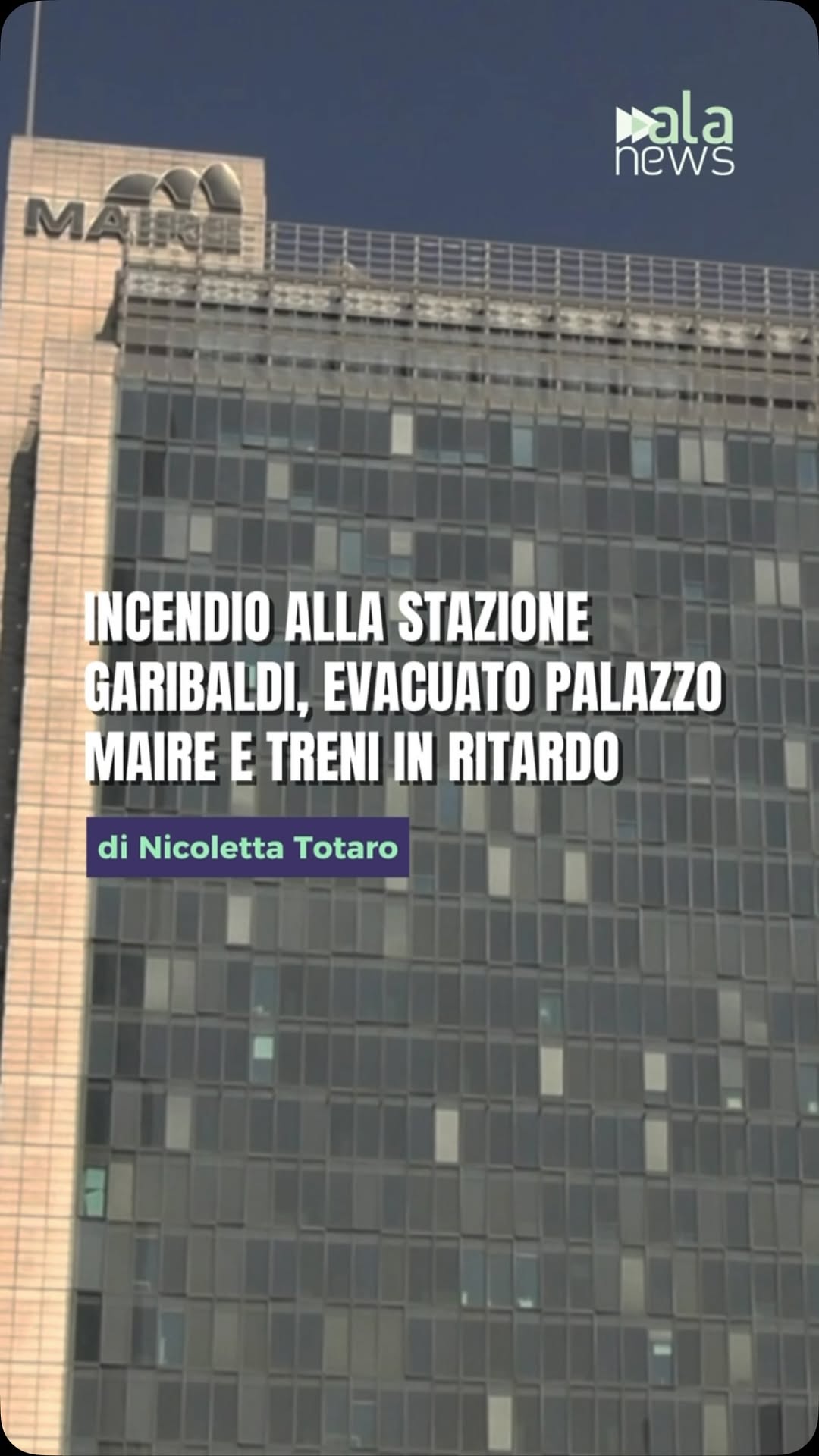 Mattinata di disagi alla stazione Garibaldi di Milano, dove un incendio ha gene…