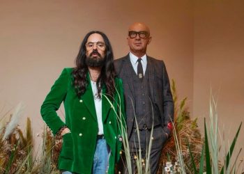 in foto Marco Bizzarri e Alessandro michele Marco Bizzarri: "Scelsi Alessandro Michele per la sua umiltà. Poi gli chiesi di cambiare"