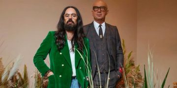 in foto Marco Bizzarri e Alessandro michele Marco Bizzarri: "Scelsi Alessandro Michele per la sua umiltà. Poi gli chiesi di cambiare"