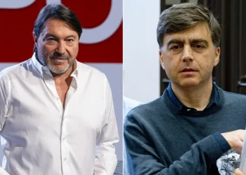 Sigfrido Ranucci e Roberto Lavitola ritratti in due primi piani