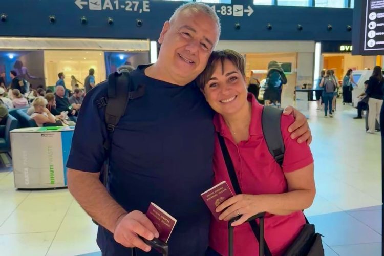 Benedetta Rossi e il marito