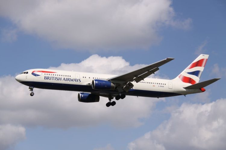 Un aereo British Airways