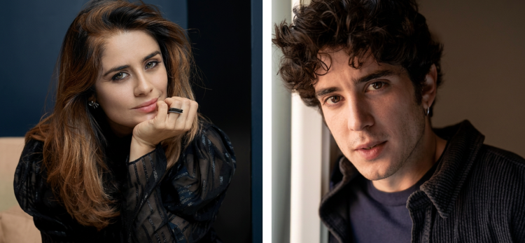 Greta Scarano e Nicolas Maupas, attori italiani, posano sorridenti per un ritratto. Venezia 2026, Greta Scarano e Nicolaus Maupas condurranno le serate di apertura e chiusura della Mostra