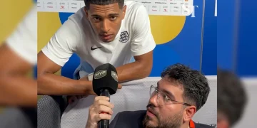 Jude Bellingham intervistato dal giornalista disabile Manu Gutiérrez