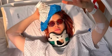 Noemi in ospedale