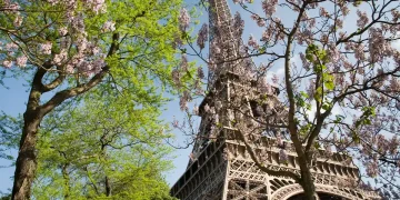 Paris - The Eiffel Tower in spring - 2307