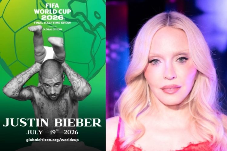 Halftime Show Mondiali 2026, Justin Bieber si unisce a Madonna, Shakira e BTS
