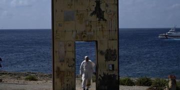 Papa Leone XIV a Lampedusa