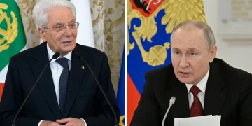 Mattarella e Putin parlano in due immagini distinte con bandiere nazionali. Hanno scritto a Trump per i 250 anni degli Usa