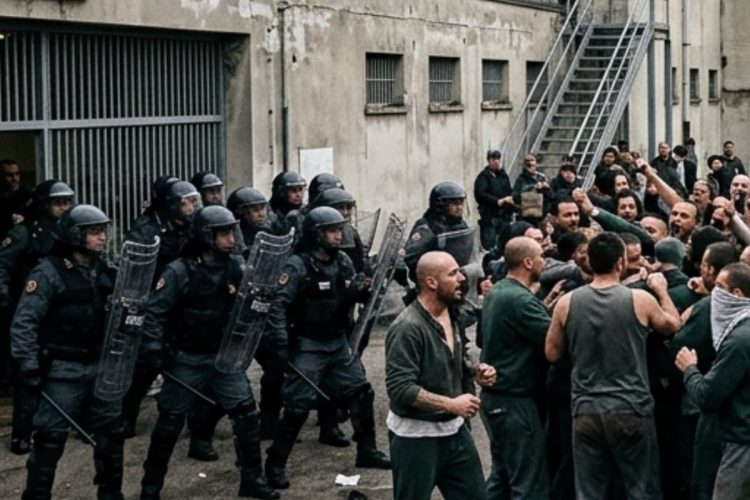 Rivolta carcere Enna