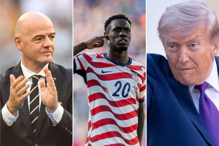 Bufera Balogun, interviene Trump: "Non era fallo, ho chiamato io Infantino"