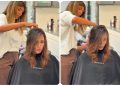 Anna Tatangelo cambia look da Alessia Solidani