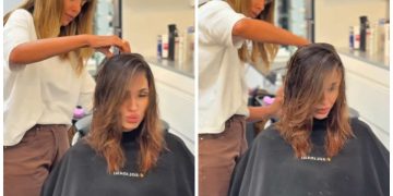 Anna Tatangelo cambia look da Alessia Solidani