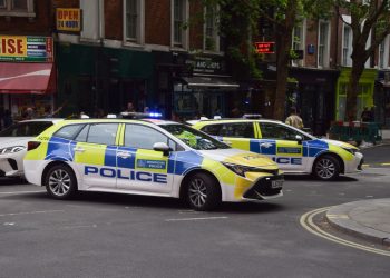 Auto della polizia a Londra