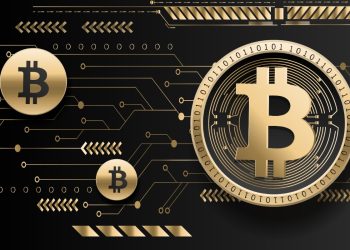 Bitcoin BTC golden coin with the symbol.jpg