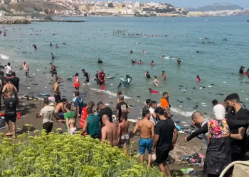 Ceuta, video fake sui social alimentano le partenze