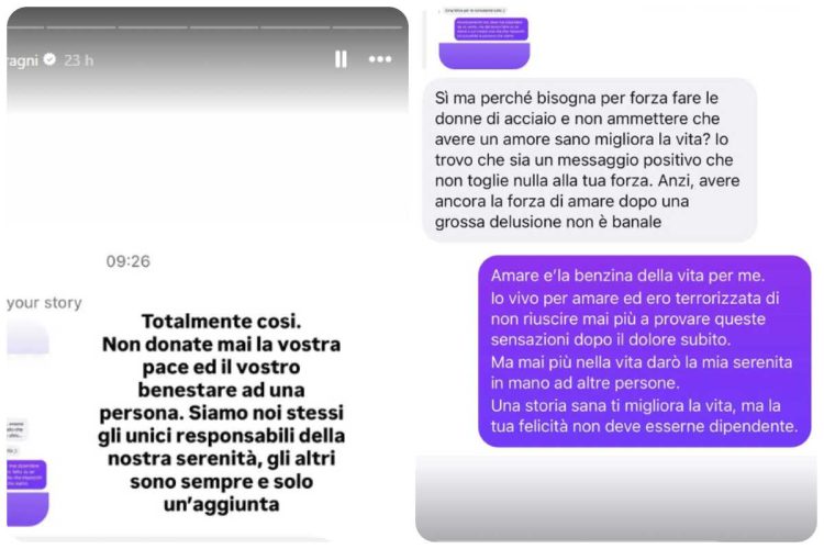 Chiara Ferragni screen storie instagram