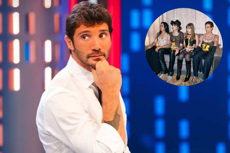 Stefano De Martino e i Maneskin