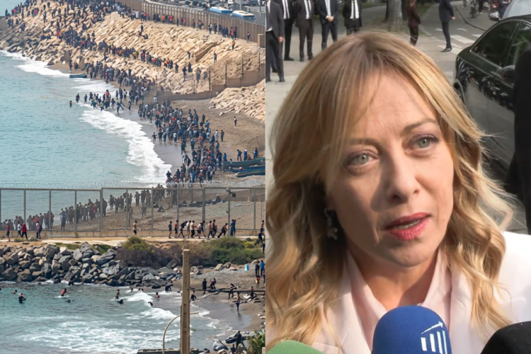 Giorgia Meloni su Ceuta | Madrid risponde alle critiche