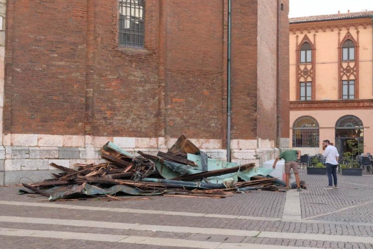 I danni causati dal maltempo a Cremona
